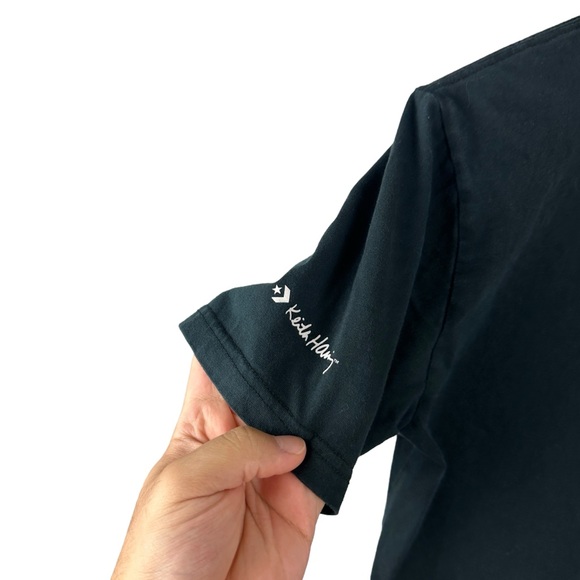 Mens Y2K Converse X Keith Hairing Artist Graphic Shirt Size S - Picture 8 of 8